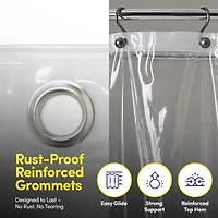 Sweet Home Collection Shower Curtain