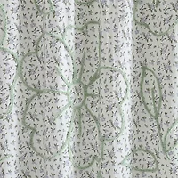 Peri Home Blueberry Chenille Shower Curtain