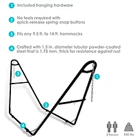 Sunnydaze Patio Collection Hammock Stand