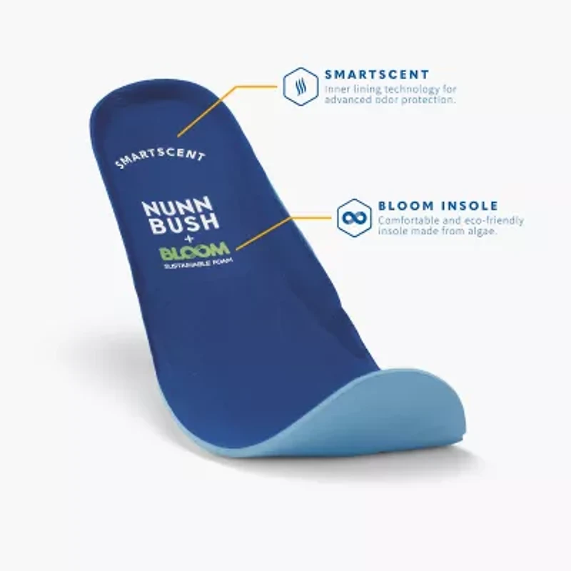 Nunn Bush Brewcity Cnv Ezhf Ox Mens Moc Closed Toe Oxford Shoes