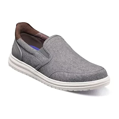 Nunn Bush Brew City Canvas Sl Mens Moc Closed Toe Slip-On Shoe