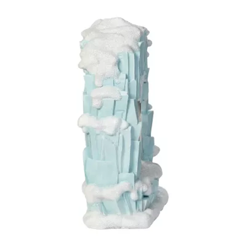 Roman 11"H Lighted Swirl Deer Eating Snowman Nose Christmas Tabletop Decor