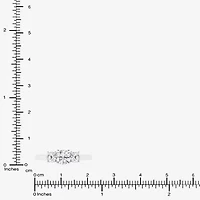 Love Lives Forever (G / Si1-Si2) Womens 1 CT. T.W. Lab Grown White Diamond 10K Gold 3-Stone Engagement Ring