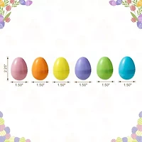 Glitzhome 90-pc. Plastic Fillable Easter Eggs