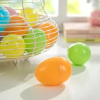 Glitzhome 90-pc. Plastic Fillable Easter Eggs