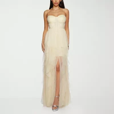 B. Smart Womens Sleeveless Juniors A-Line Dress