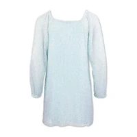 Speechless Big Kid Girls Long Sleeve Shift Dress