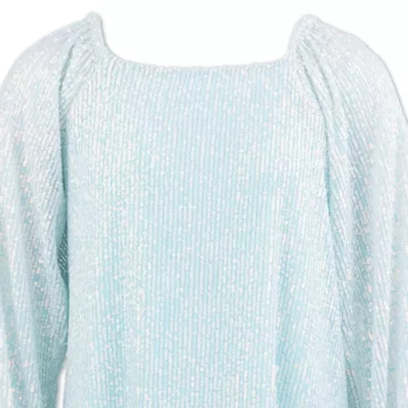 Speechless Big Kid Girls Long Sleeve Shift Dress