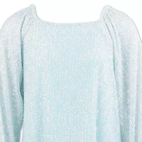 Speechless Big Kid Girls Long Sleeve Shift Dress