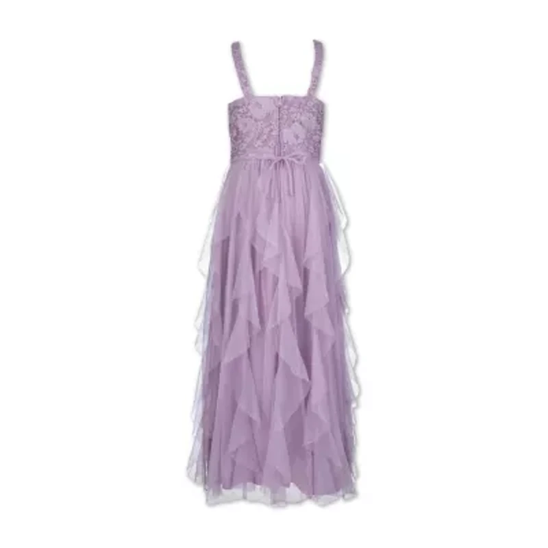 Speechless Big Kid Girls Sleeveless Maxi Dress