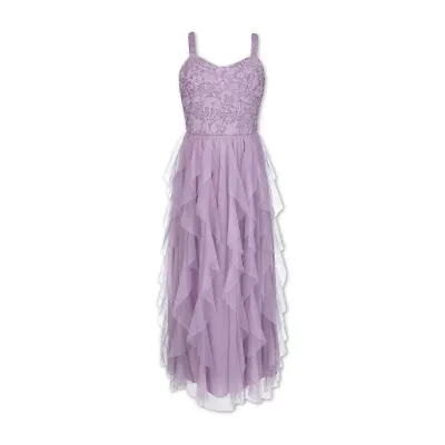 Speechless Big Kid Girls Sleeveless Maxi Dress