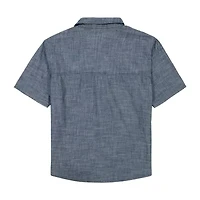CAT Utility Mens Short Sleeve Regular Fit Button-Down Shirt