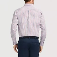 IZOD Performance Comfort Mens Long Sleeve Classic Fit Stretch Fabric Button-Down Shirt