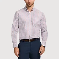 IZOD Performance Comfort Mens Long Sleeve Classic Fit Stretch Fabric Button-Down Shirt