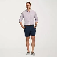 IZOD Performance Comfort Mens Long Sleeve Classic Fit Stretch Fabric Button-Down Shirt