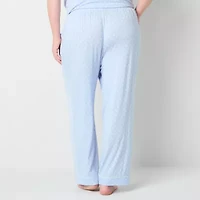 Liz Claiborne Cool and Calm Womens Plus Pajama Pants