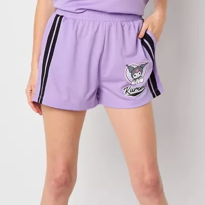 Kuromi Mesh Juniors Womens Juniors Pull-On Short