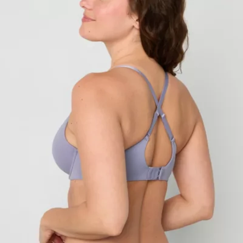 Ambrielle Everyday Womens Medium Support Demi Bra