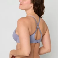 Ambrielle Everyday Womens Medium Support Demi Bra