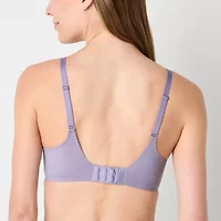 Ambrielle Everyday Underwire Push Up T-Shirt Plunge Bra-306754