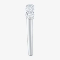 Floating Diamonds (F / Vs2) Womens 3.5MM 1 CT. T.W. Lab Grown White Diamond 14K Gold 5-Stone Anniversary Band