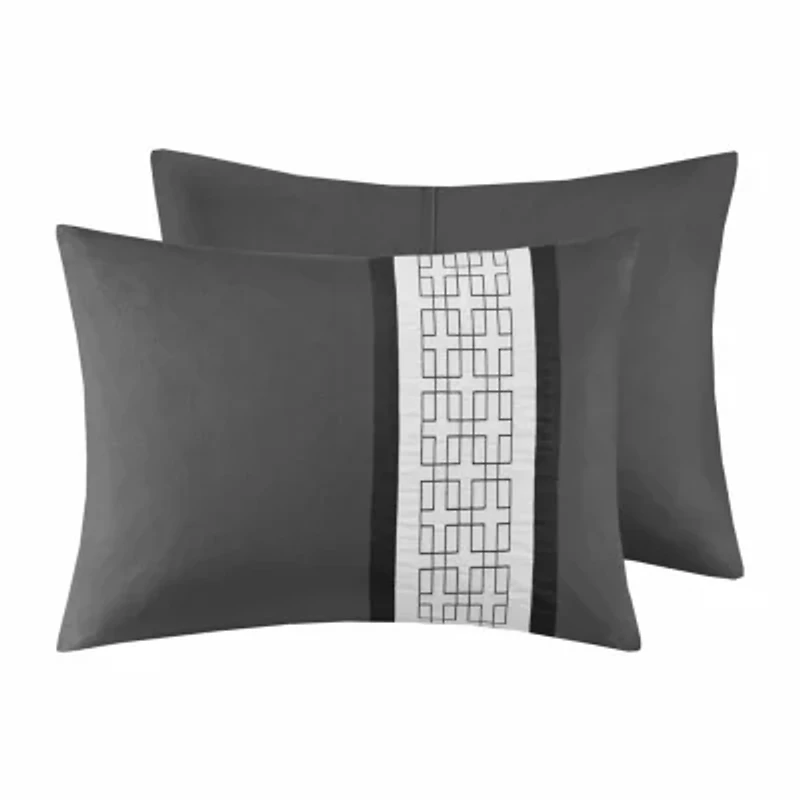 510 Design Kingwood 8-pc. Midweight Embroidered Comforter Set