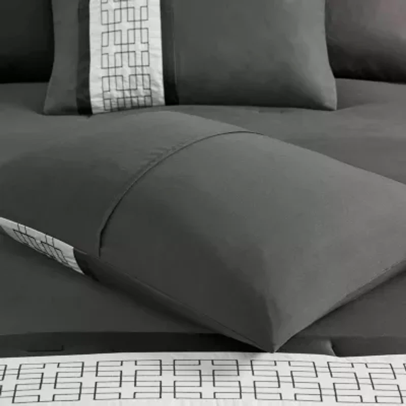 510 Design Kingwood 8-pc. Midweight Embroidered Comforter Set