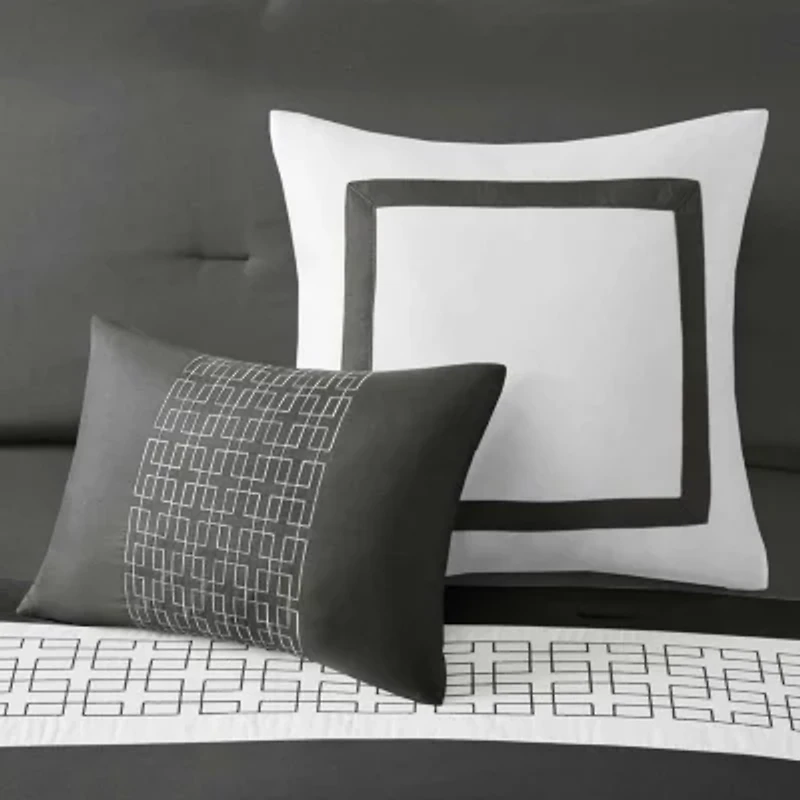 510 Design Kingwood 8-pc. Midweight Embroidered Comforter Set
