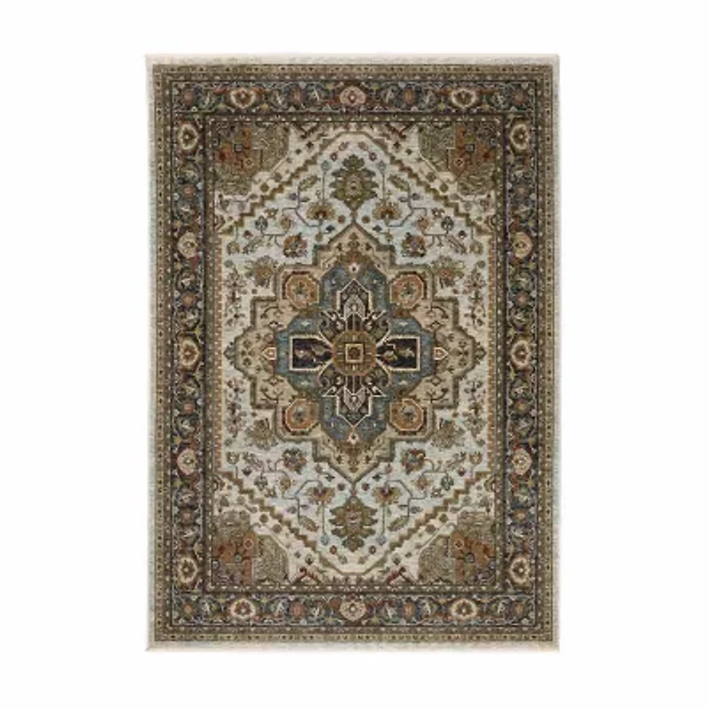 Covington Home Adeline Oriental Medallion Indoor Rectangular Accent Rug