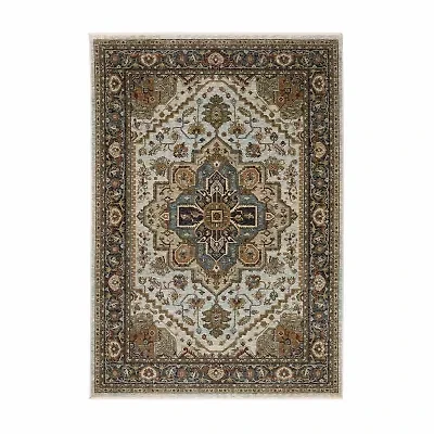 Covington Home Adeline Oriental Medallion Indoor Rectangular Accent Rug