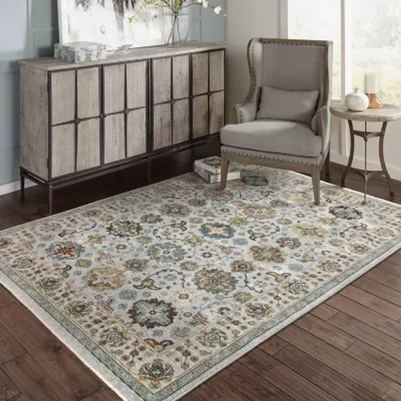 Covington Home Adeline Traditional Medallion Indoor Rectangular Area Rug