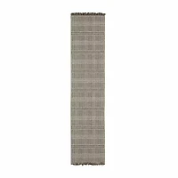 Covington Home Geneva Geometric Lines 22"X90" Indoor Outdoor Rectangular Runner