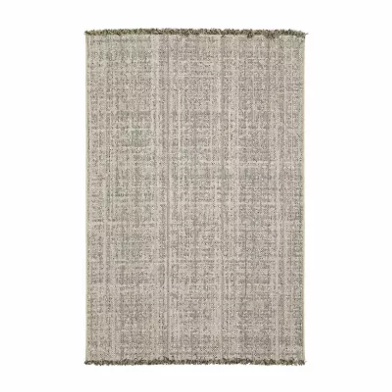 Covington Home Geneva Faded Textures Indoor Outdoor Rectangular Area Rug