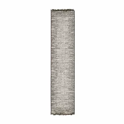 Covington Home Geneva Weathered Textures 22"X90" Indoor Outdoor Rectangular Runner