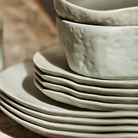 Stone by Mercer Project Atik -pc. Stoneware Dinnerware Set