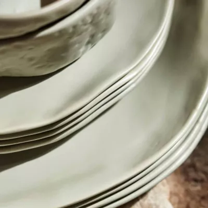 Stone by Mercer Project Atik -pc. Stoneware Dinnerware Set