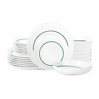 Stone + Lain Luna 24-pc. Porcelain Dinnerware Set