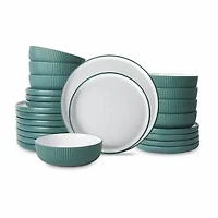 Christian Siriano New York Laro 24-pc. Stoneware Dinnerware Set