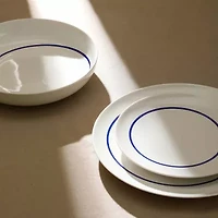 Stone + Lain Luna 24-pc. Porcelain Dinnerware Set