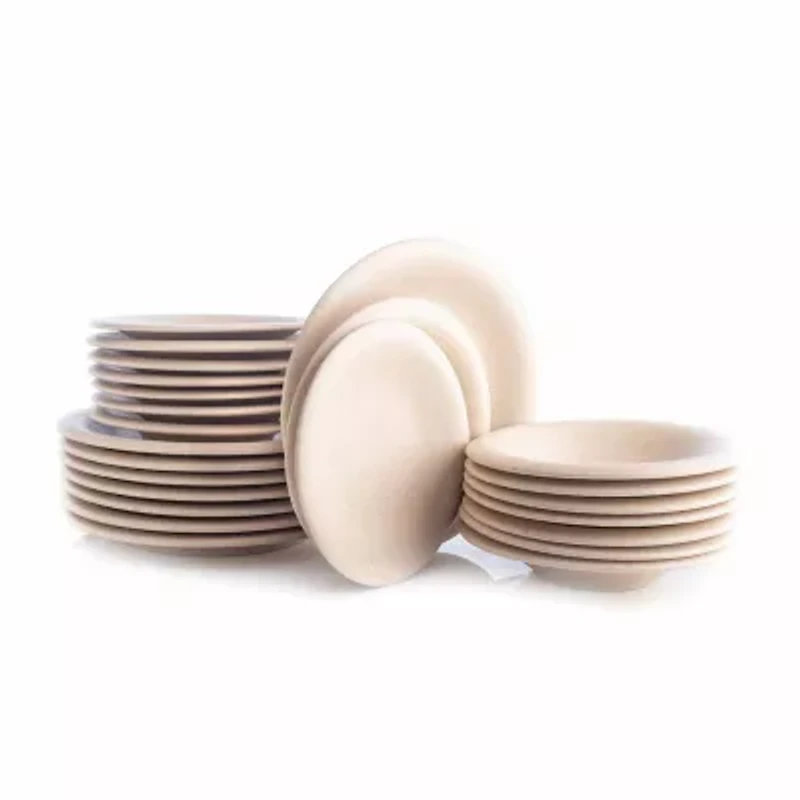 Stone + Lain Aro 24-pc. Stoneware Dinnerware Set