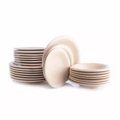 Stone + Lain Aro 24-pc. Stoneware Dinnerware Set