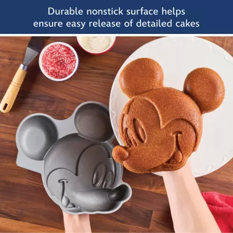 Farberware Disney Mickey Mouse 3D 2-pc. Non-Stick Cake Pan