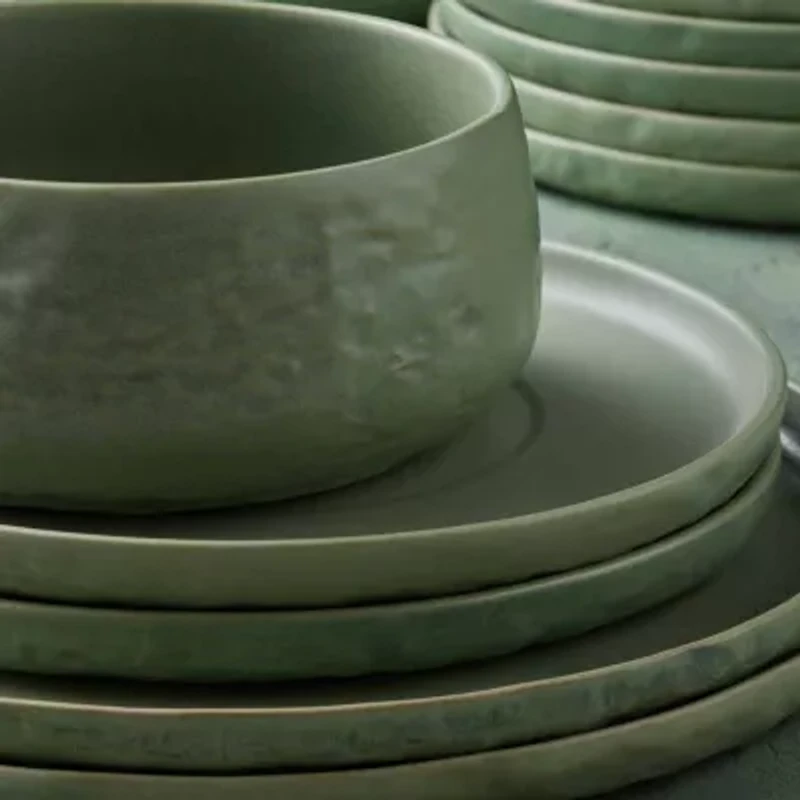 Stone by Mercer Project Shosai 32-pc. Stoneware Dinnerware Set
