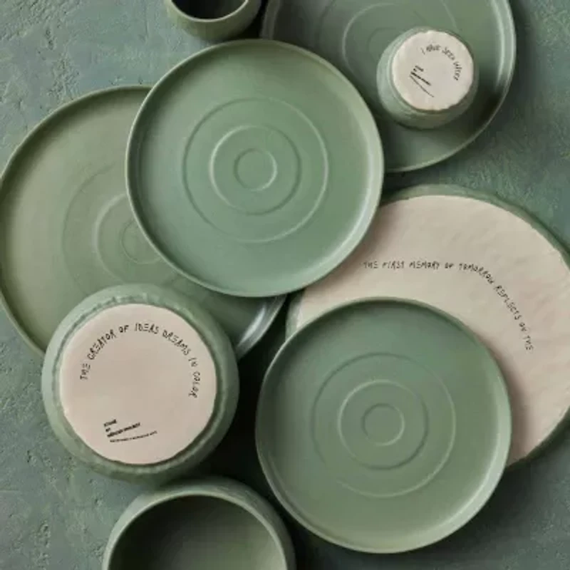 Stone by Mercer Project Shosai 32-pc. Stoneware Dinnerware Set