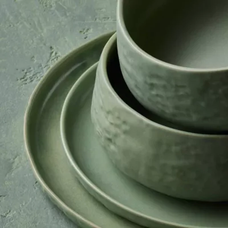 Stone by Mercer Project Shosai 32-pc. Stoneware Dinnerware Set