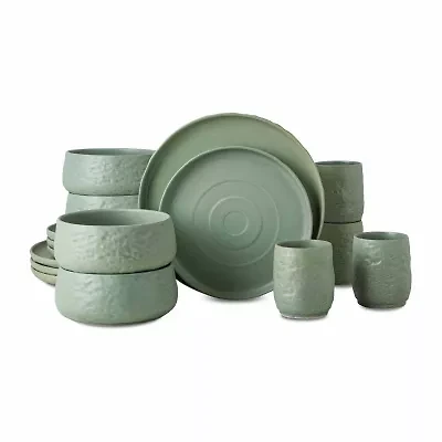 Stone by Mercer Project Shosai 16-pc. Stoneware Dinnerware Set