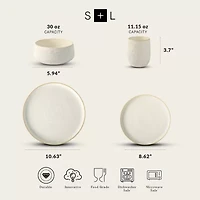 Stone by Mercer Project Shosai 16-pc. Stoneware Dinnerware Set
