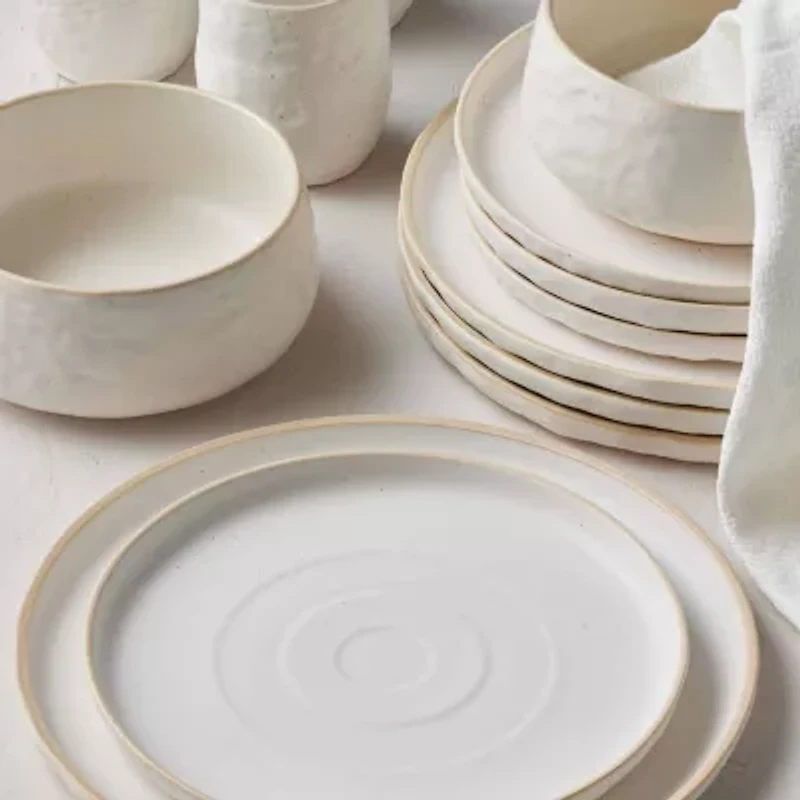 Stone by Mercer Project Shosai 16-pc. Stoneware Dinnerware Set