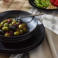 Stone + Lain Semplice 24-pc. Stoneware Dinnerware Set