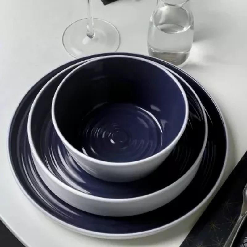 Stone + Lain Elica -pc. Stoneware Dinnerware Set